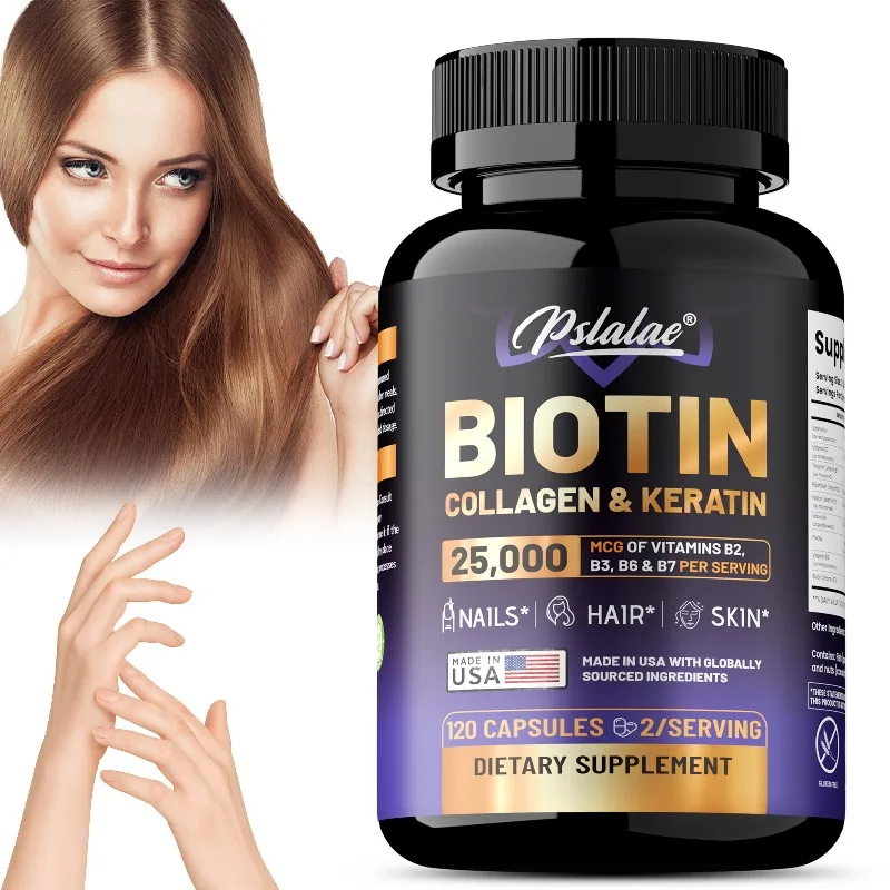 Hair Care Keratin - Integratore di cheratina al collagene alla