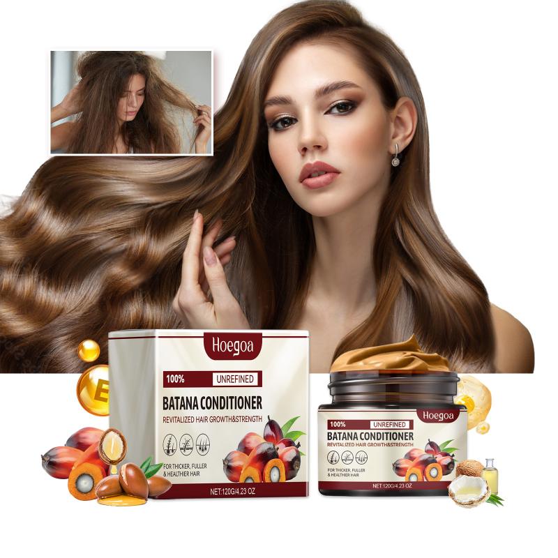 Hair Care Frizzy Hair - Olio Nutriente Batana, Balsamo per Capelli,