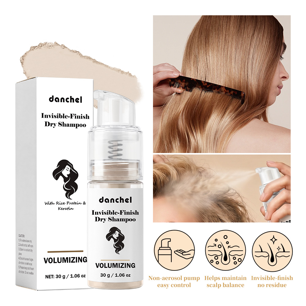 Hair Care Frizzy Hair - Shampoo in Polvere Istantaneo, Controllo dell'Oleosità,