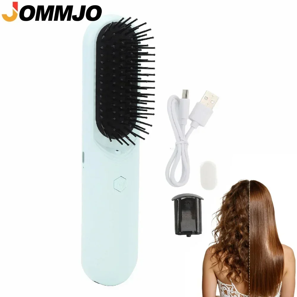Hair Care Frizzy Hair - Spazzola Elettrica a Vapore per Lisciare