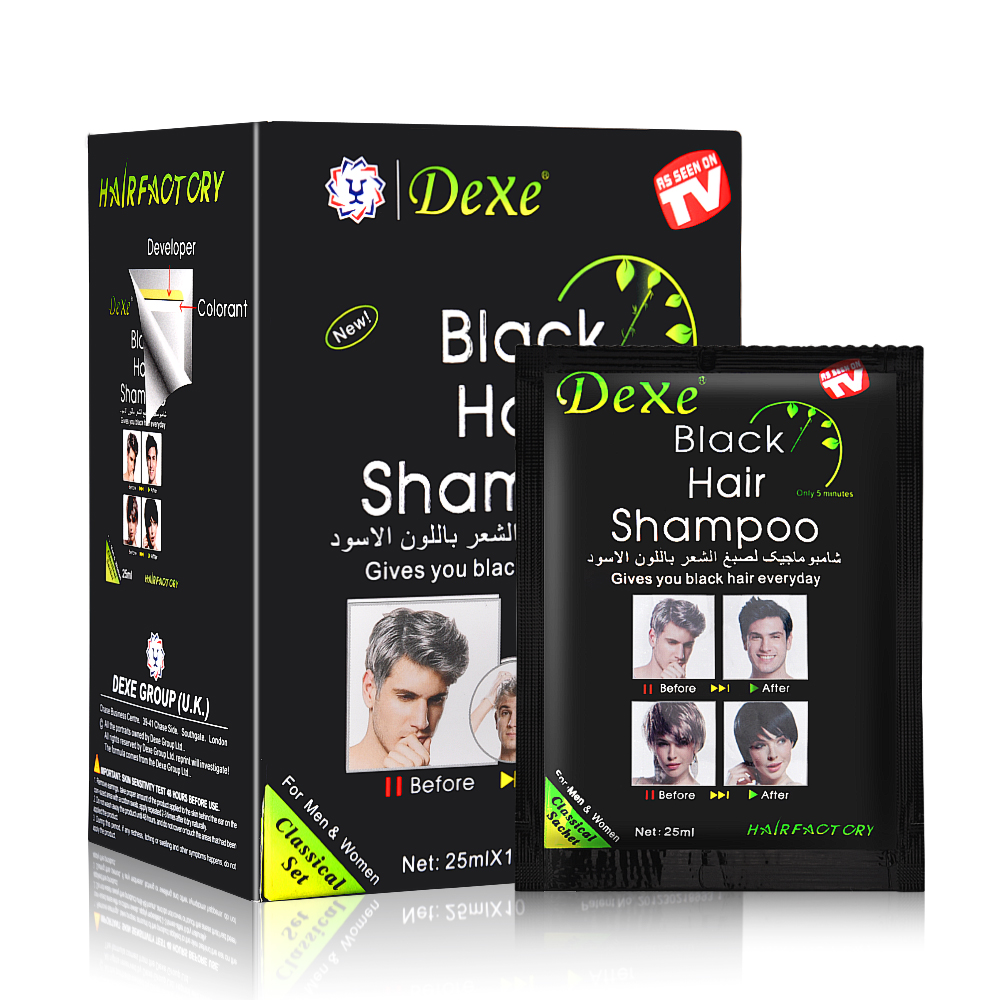 Hair Care Organic - 250ML Shampoo per capelli neri per