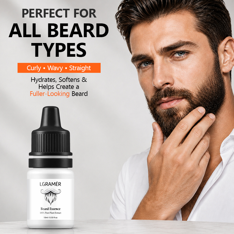 Hair Growth Serum Oil - Siero per la Crescita della Barba