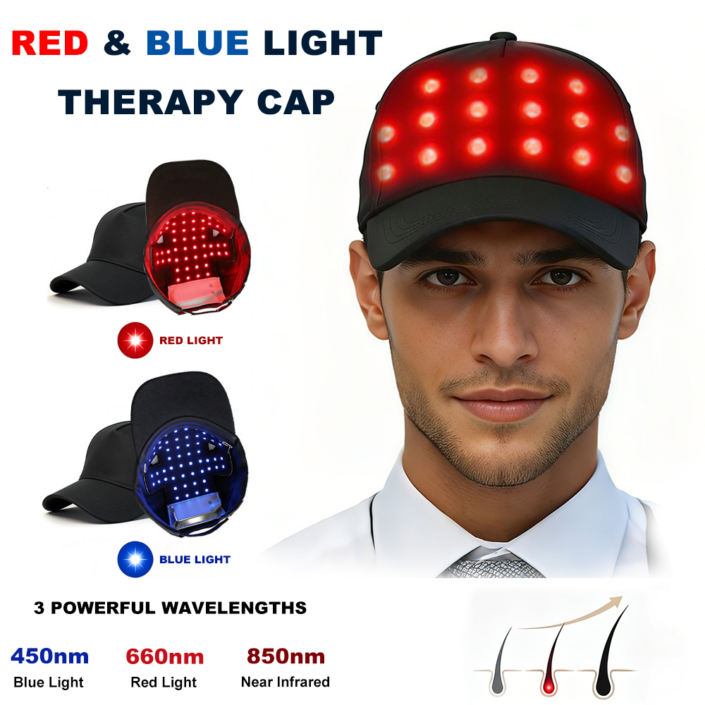 Hair Care Frizzy Hair - Cappello LED per la cura dei