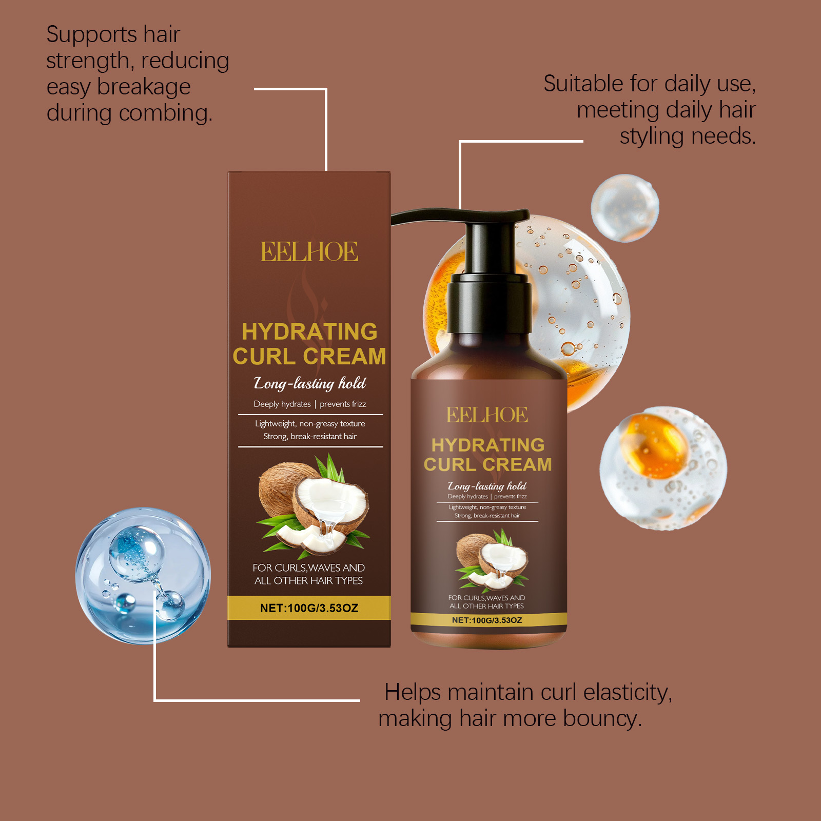 Crema per lo styling dei ricci - Hair Care For Wavy Hair recensione e prezzo