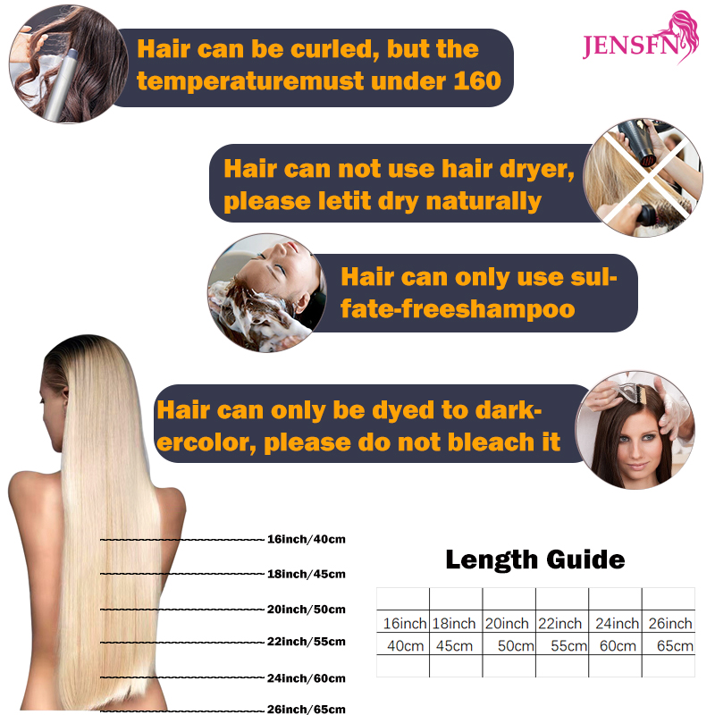 JENSFN Estensioni dei capelli  - Hair Care Keratin recensione e prezzo