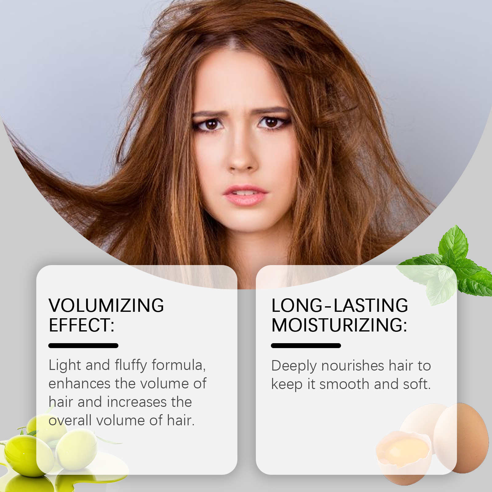 Remedia all'uovo Olio per cape - Hair Care Frizzy Hair recensione e prezzo
