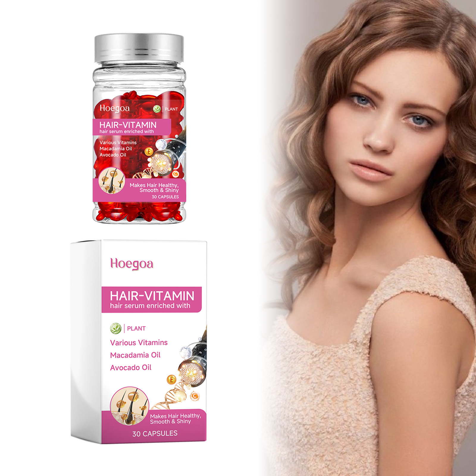 Capsula di siero per la cresci - Hair Growth Serum Oil recensione e prezzo