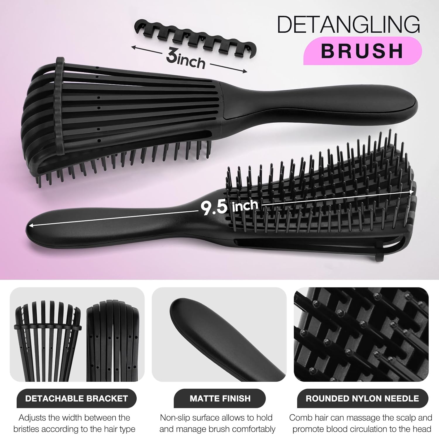 Set di spazzole districanti co - Hair Care For Wavy Hair recensione e prezzo