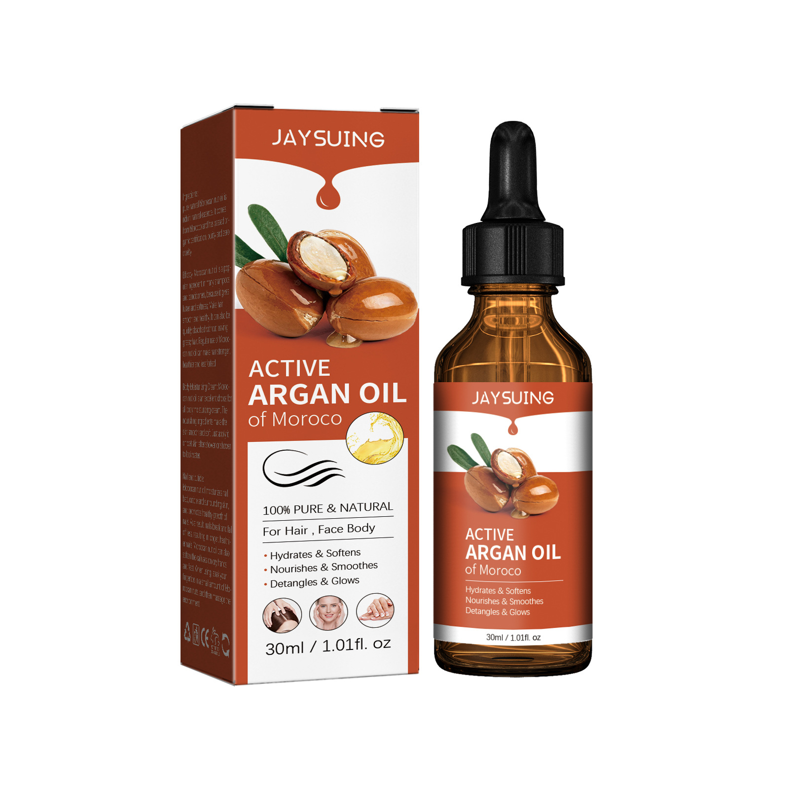 Olio di Argan per il trattamen - Hair Care Organic recensione e prezzo