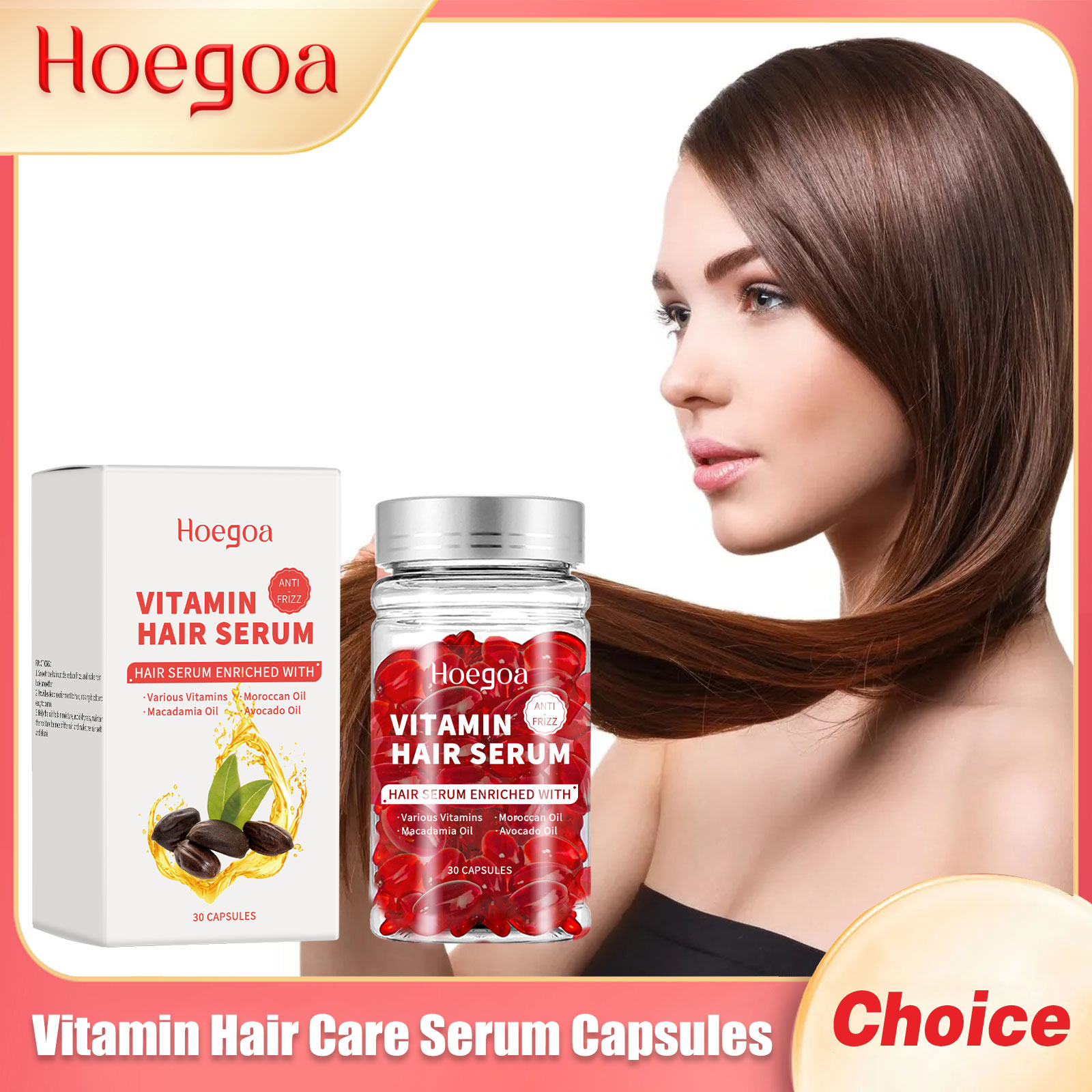 Capsule di siero per la cura d - Hair Growth Serum Oil recensione e prezzo